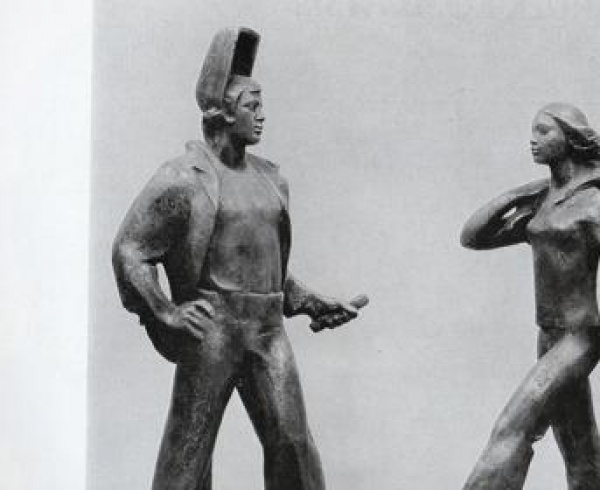 Young sculptors of the USSR