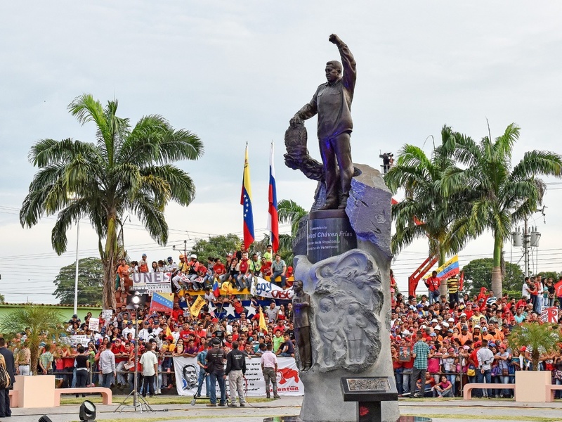 Monument Hugo Chavez