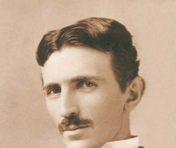 Portrait, bust Nicola Tesla