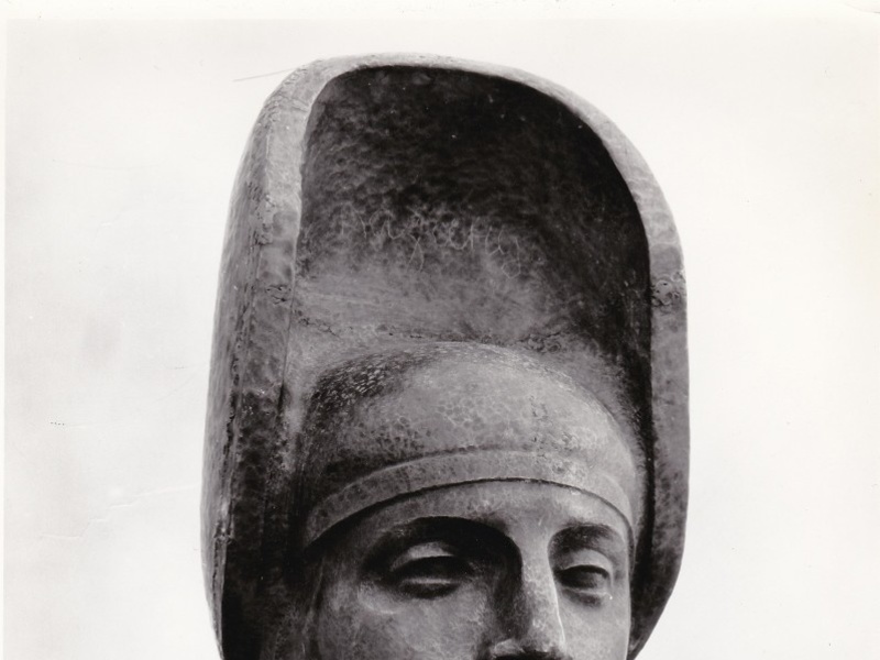 Portrait of a welder Volodya Volkov