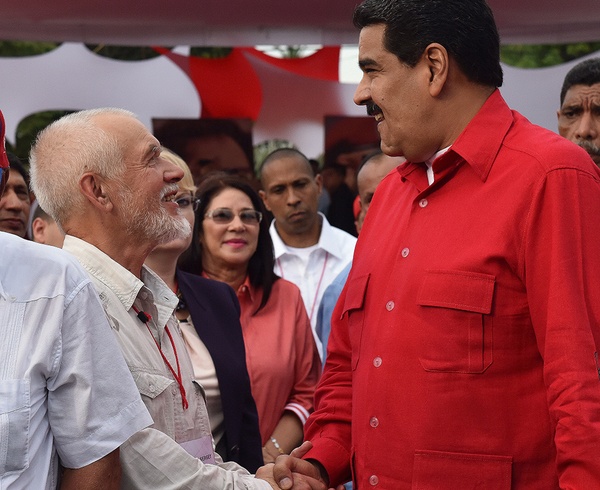 Gratitude from the President of Venezuela, Nicolas Maduro