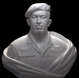 Портрет, бюст «Команданте Уго Чавес»